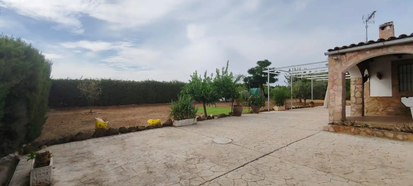 Jardín de Finca rústica en venta en Cañada Rosal, Sevilla