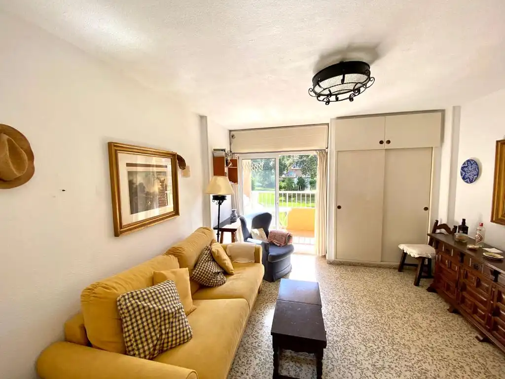 Sala d'estar de Estudi en venda en Benalmádena amb Terrassa