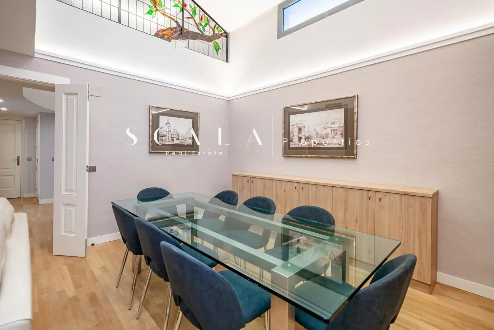 Esszimmer von Maisonette zur Miete in Madrid mit Klimaanlage, Heizung und Terrasse