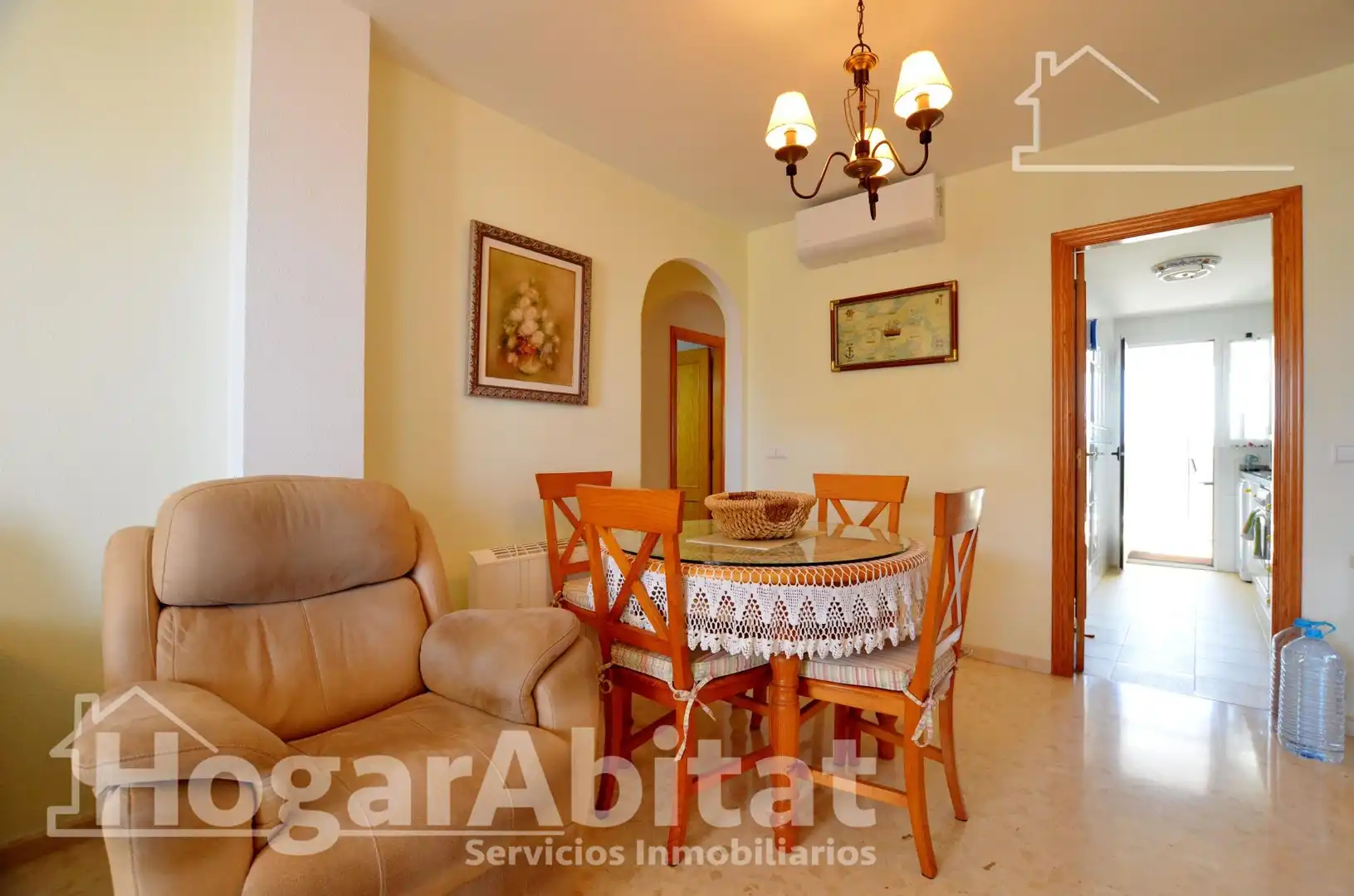 Sala d'estar de Àtic en venda en Daimús amb Aire condicionat, Calefacció i Terrassa