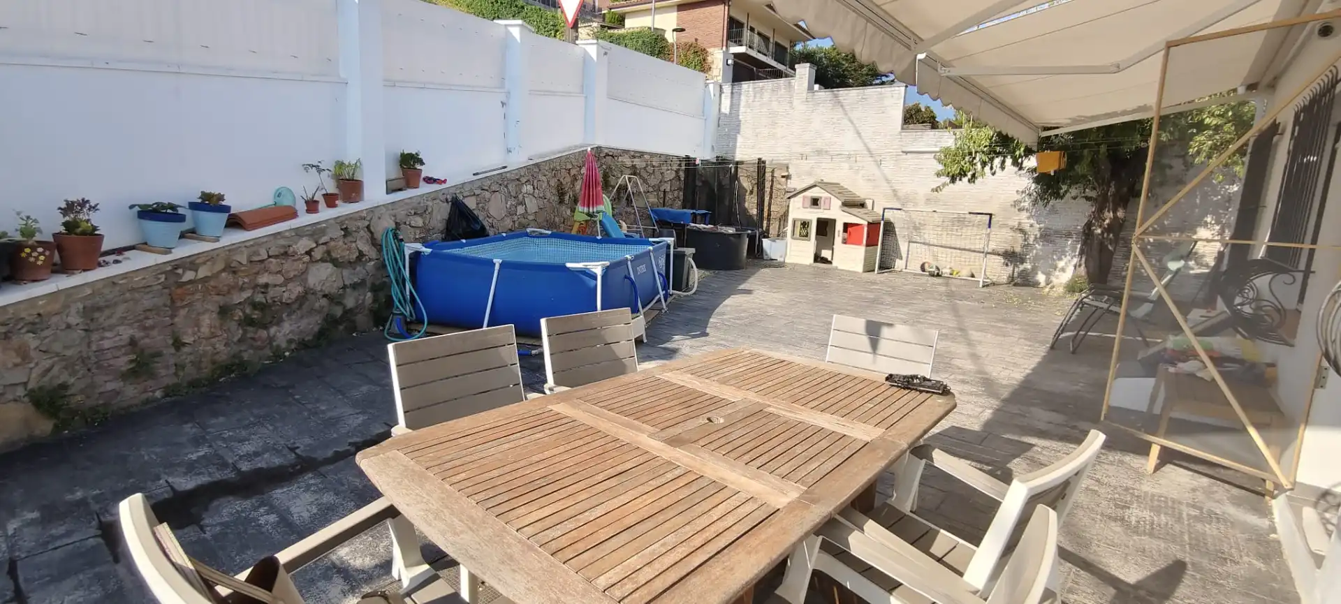Terraza de Casa o chalet en venta en Cervelló con Calefacción, Jardín privado y Parquet