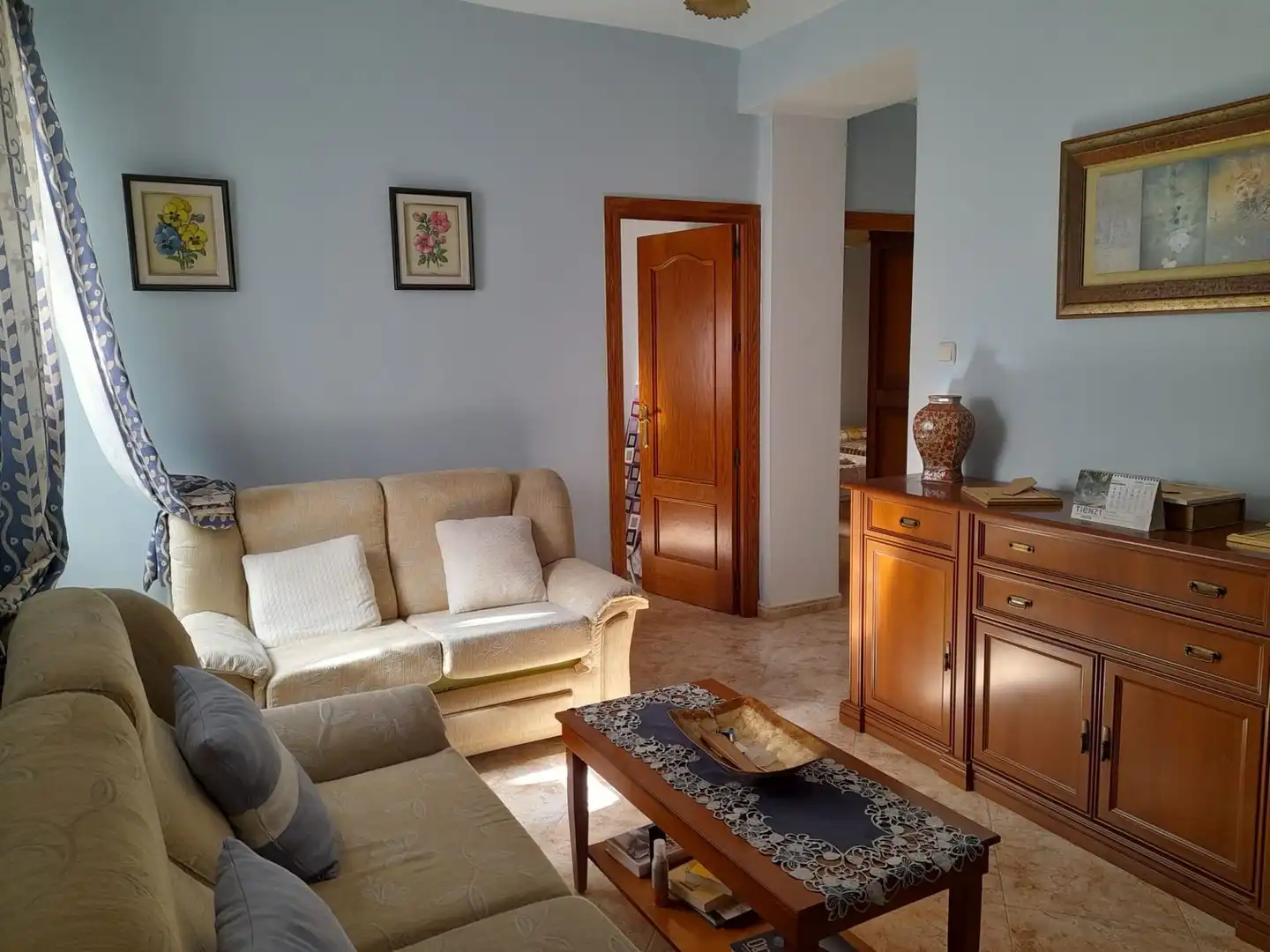 Sala de estar de Casa o chalet en venta en Málaga con Aire acondicionado, Terraza y Trastero