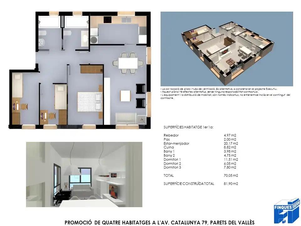 Piso en venta en Parets del Vallès con Aire acondicionado, Calefacción y Horno