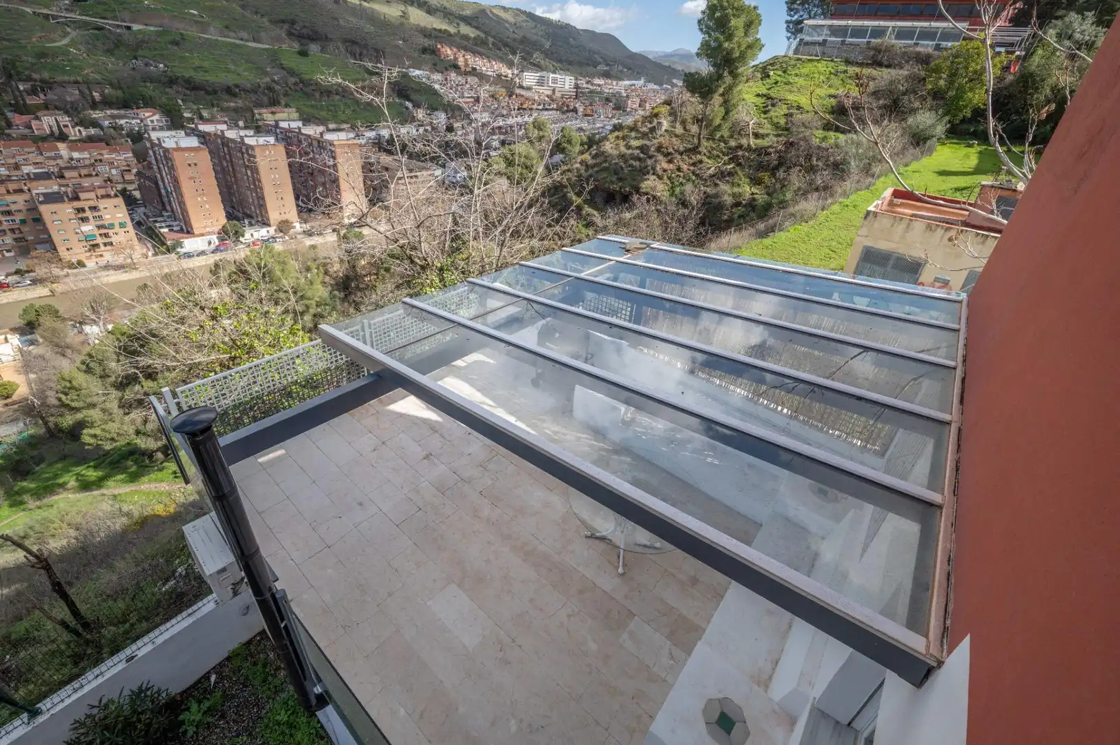 Terraza de Casa adosada en venta en Granada con Aire acondicionado y Calefacción
