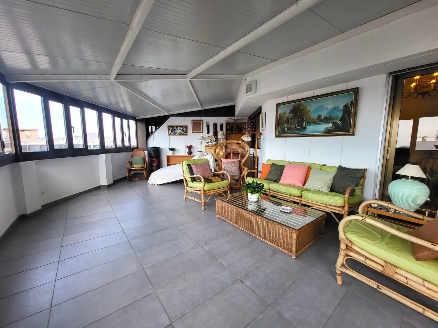Sala de estar de Ático en venta en Las Palmas de Gran Canaria con Terraza y Trastero