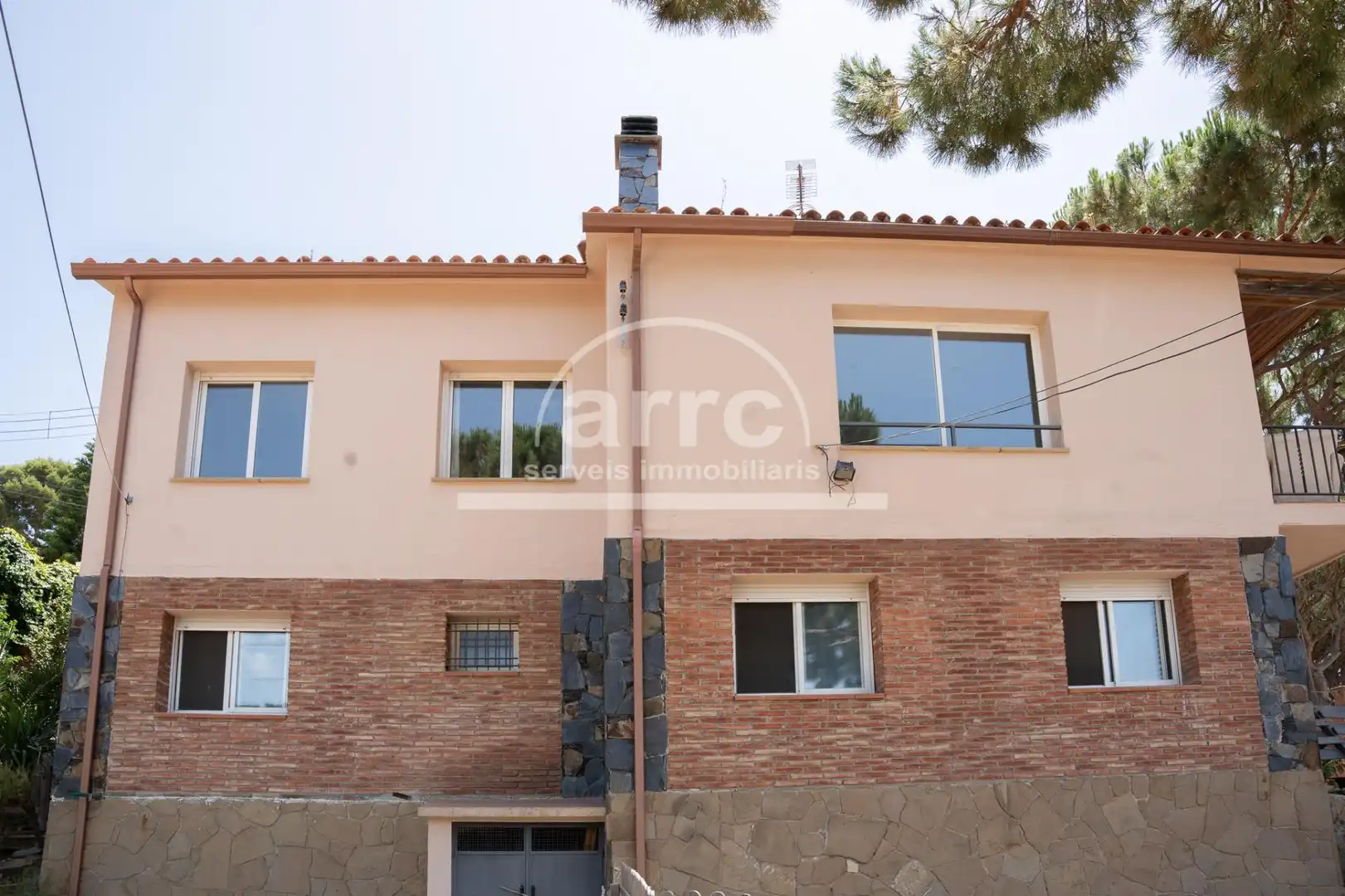 Exterior view of Houses for sale in Cabrils  with Heating, Private garden and Parquet flooring