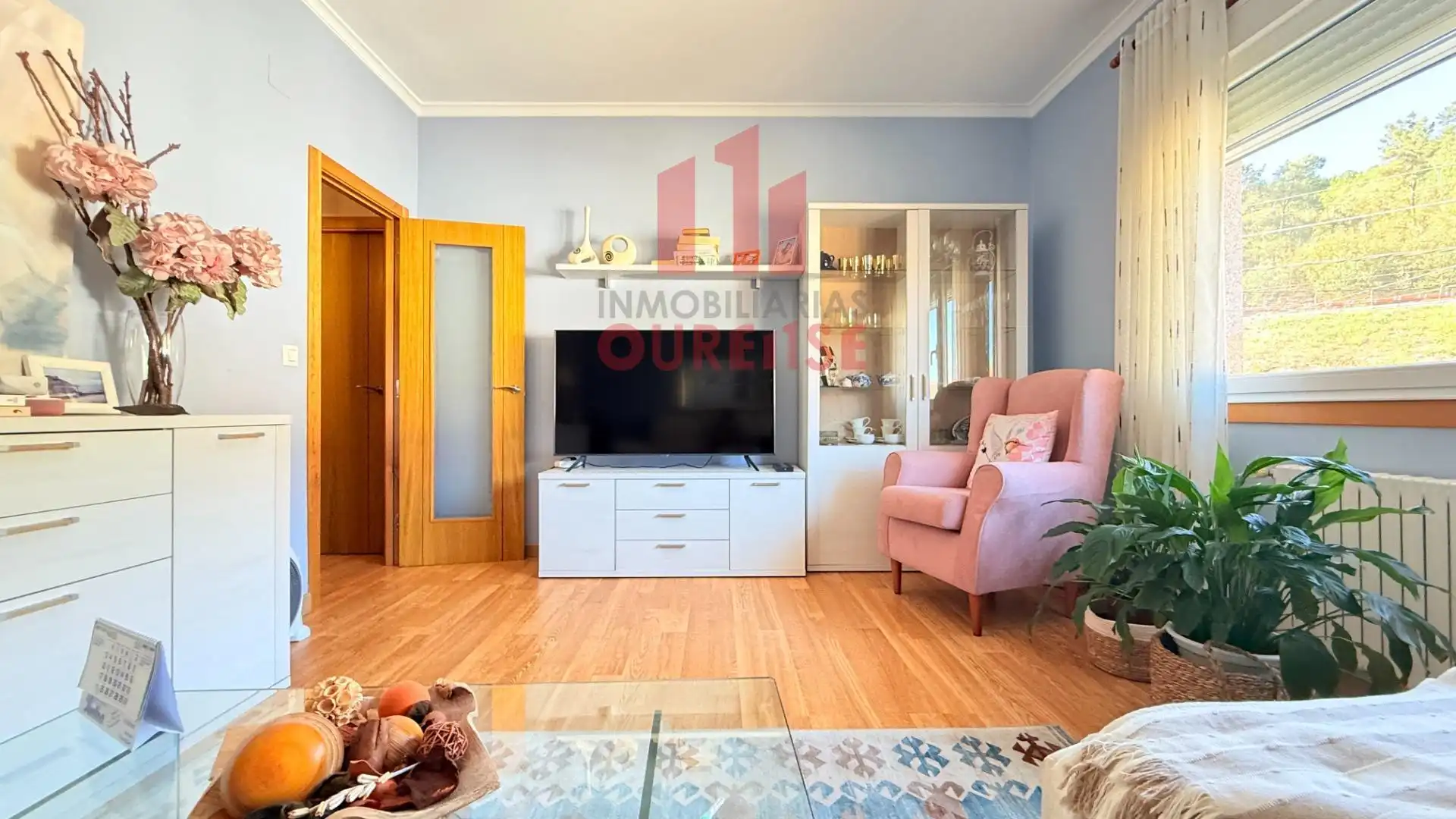 Sala de estar de Casa o chalet en venta en Ourense Capital  con Jardín privado, Terraza y Trastero