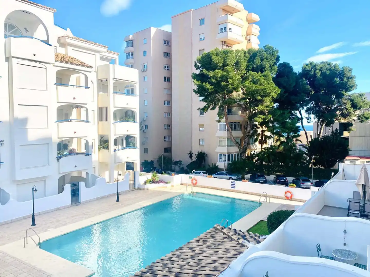 Piscina de Piso en venta en Benalmádena con Aire acondicionado, Terraza y Trastero