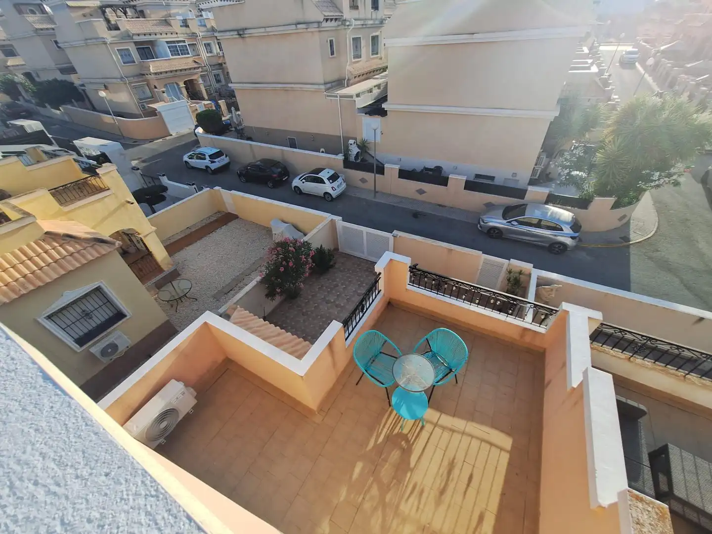 Terrace of Detached homes for rent in Orihuela  with Air Conditioner, Heating and Private garden