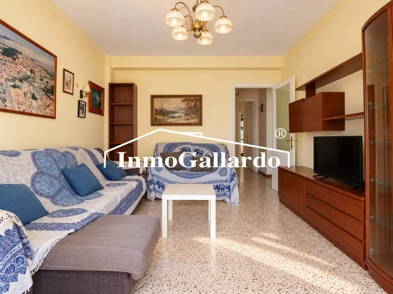 Sala de estar de Piso en venta en Málaga con Terraza y Trastero