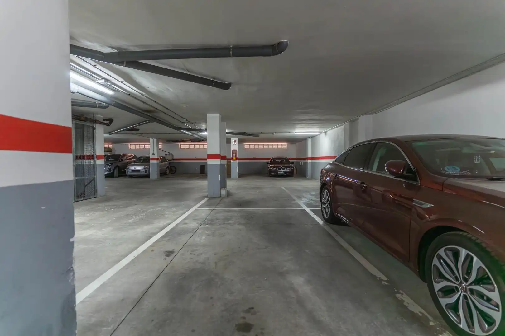 Parking of Flat for sale in Roquetas de Mar  with Air Conditioner, Heating and Terrace
