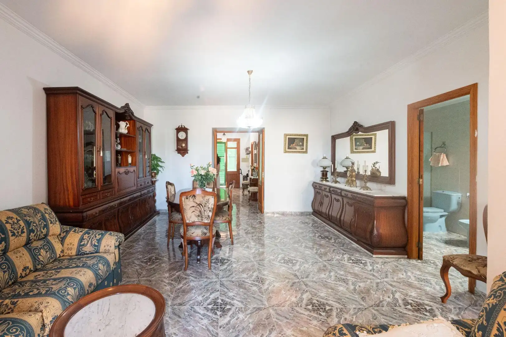 Dining room of Houses for sale in Sineu  with Air Conditioner, Heating and Terrace