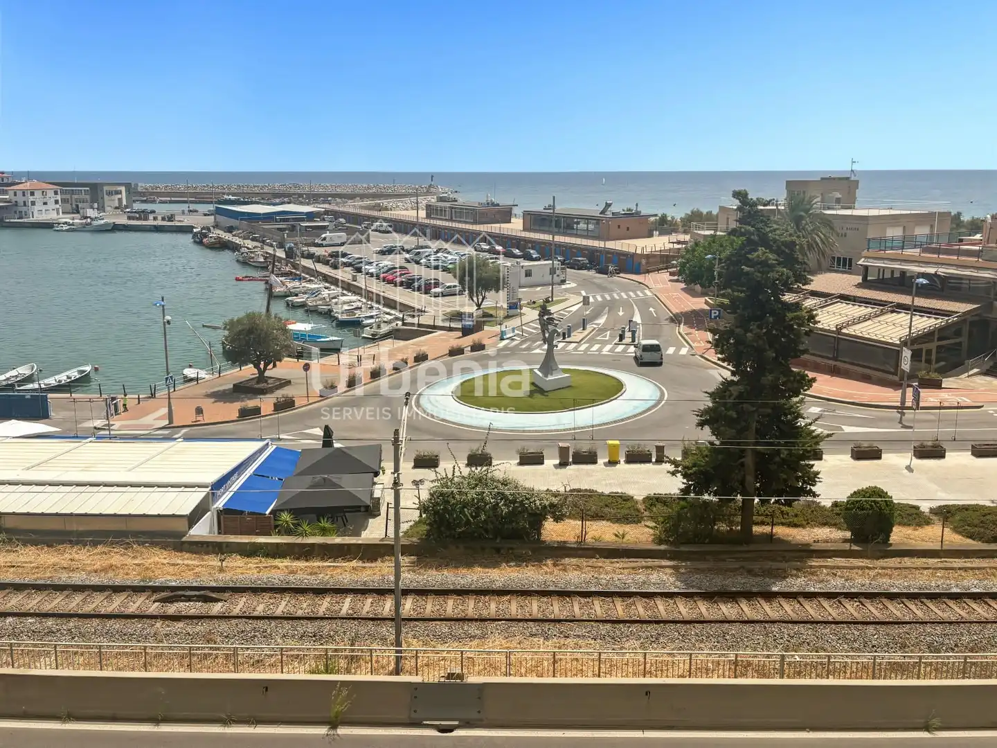 Vista exterior de Pis en venda en Arenys de Mar amb Terrassa