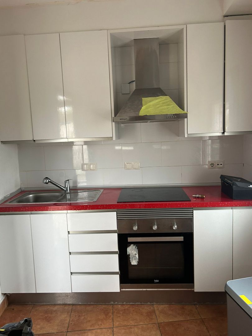 Kitchen of Flat to rent in Santiago de Compostela   with Furnished