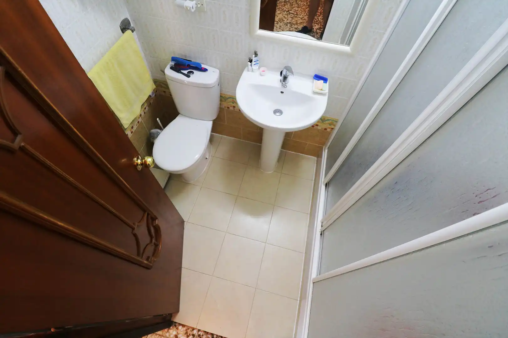Bany de Apartament en venda en Guardamar del Segura amb Aire condicionat, Terrassa i Moblat