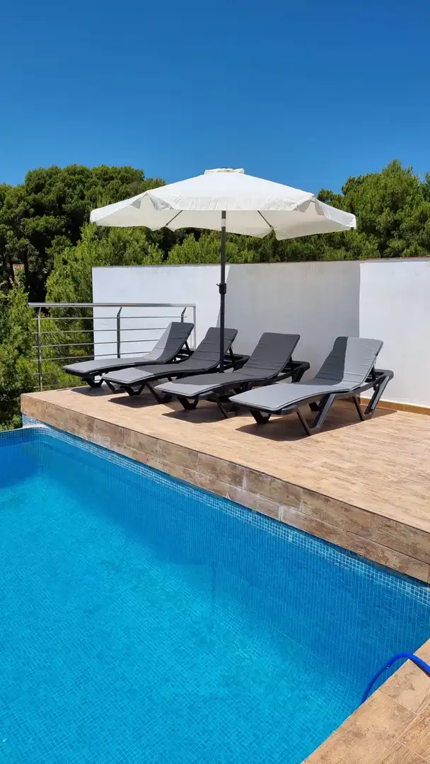 Terraza de Casa o chalet en venta en Altea con Aire acondicionado, Calefacción y Jardín privado