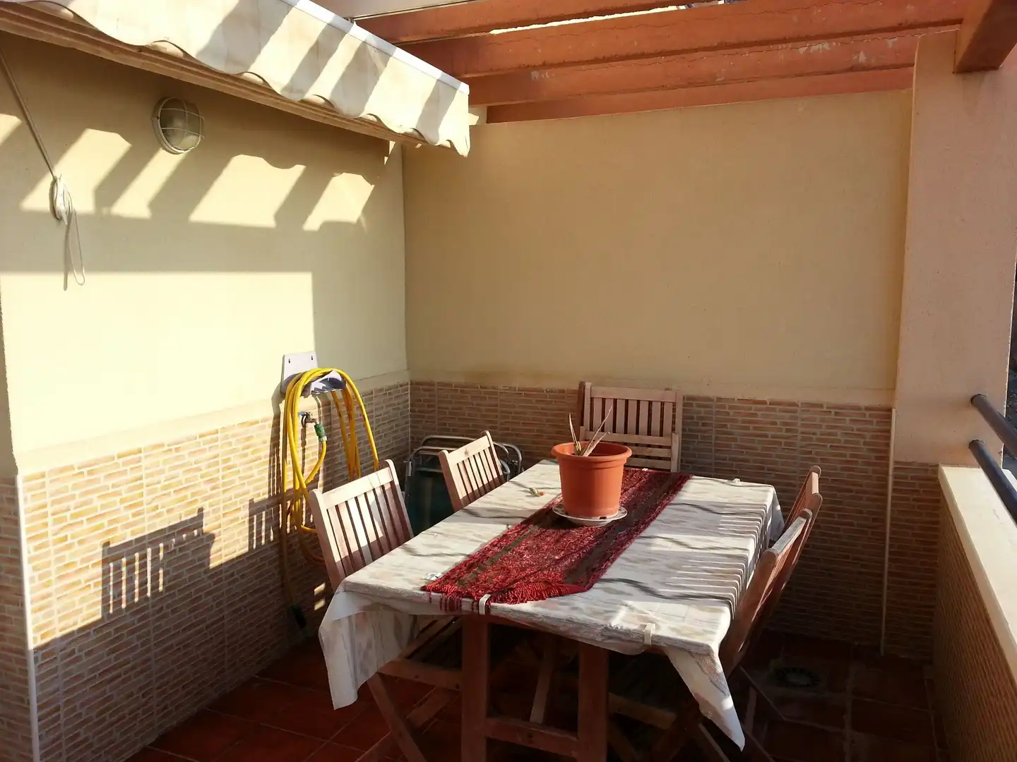 Terraza de Apartamento en venta en Roquetas de Mar
