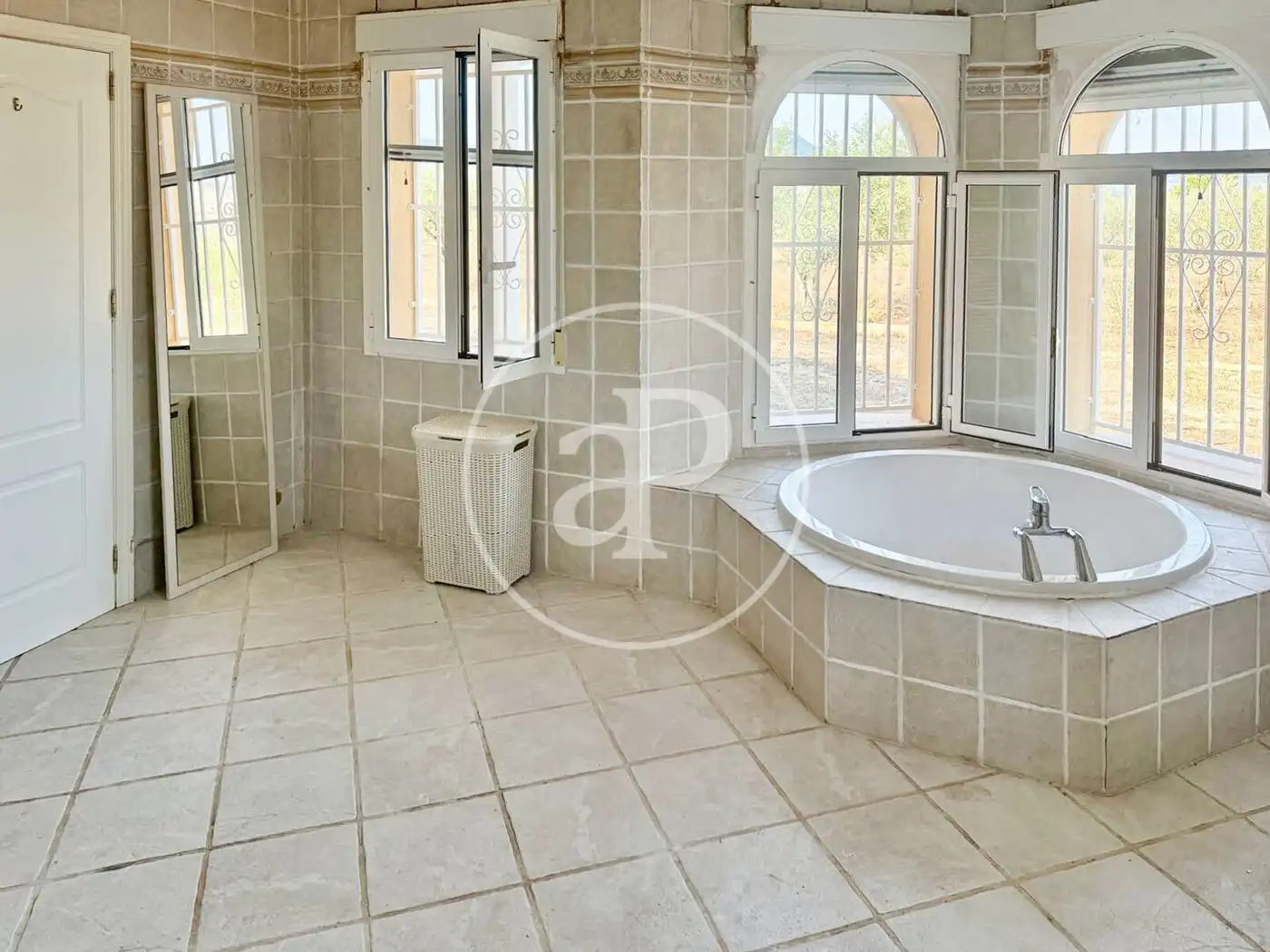 Baño de Casa o chalet en venta en Onil con Aire acondicionado, Calefacción y Jardín privado
