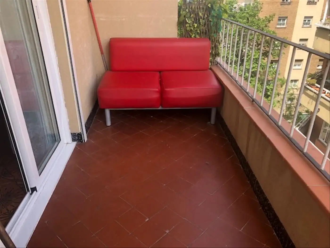 Balcony of Flat for rent in Barcelona  with Terrace, Furnished and Oven