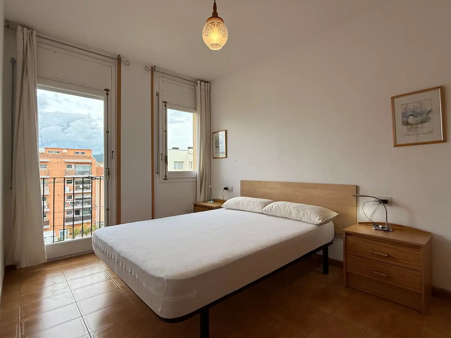Habitación de Apartamento de alquiler en Calonge i Sant Antoni con Terraza y Amueblado