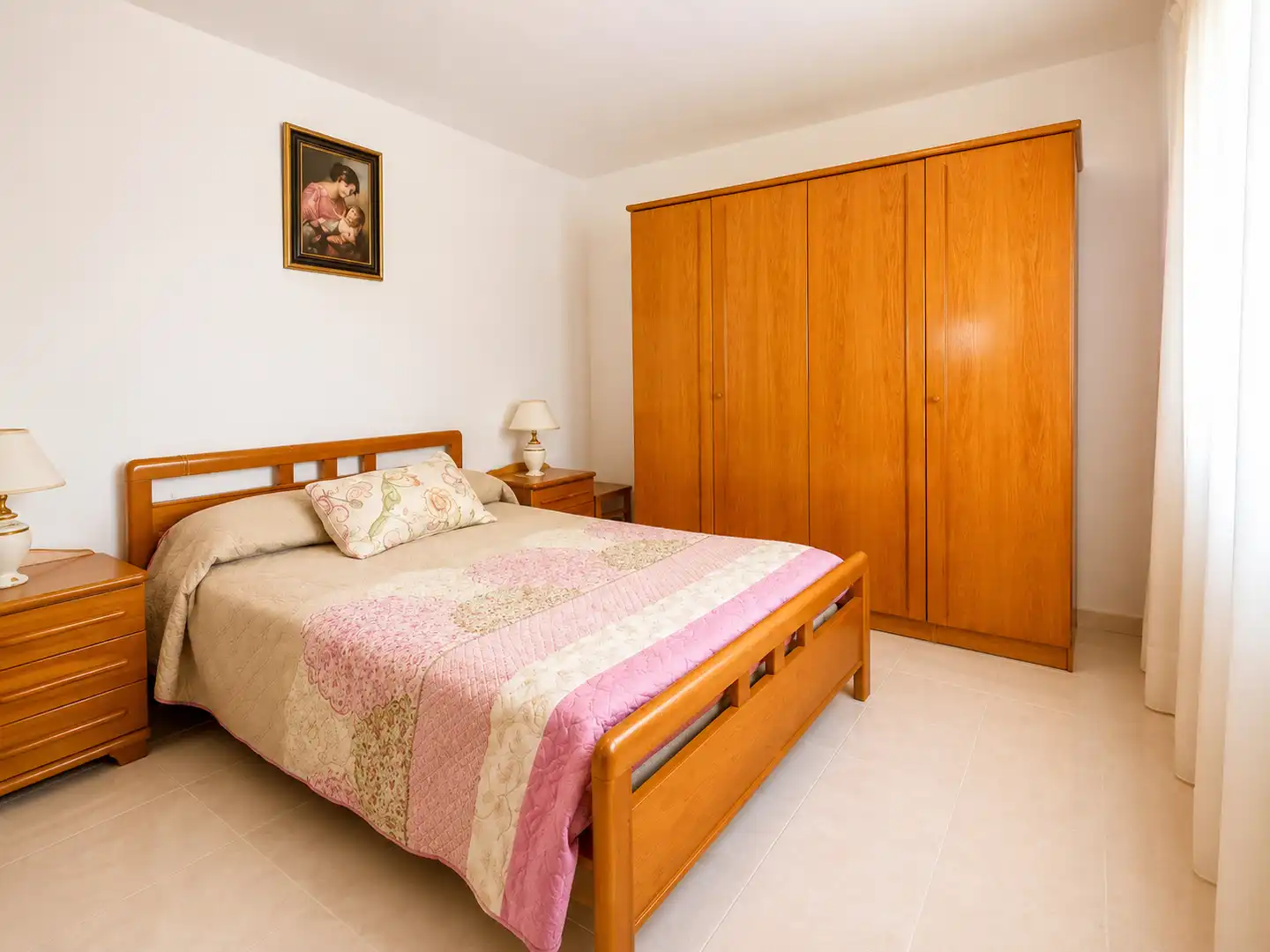 Schlafzimmer von Country house zum Verkauf in Valdeolivas mit Abstellraum, Möbliert und Balkon