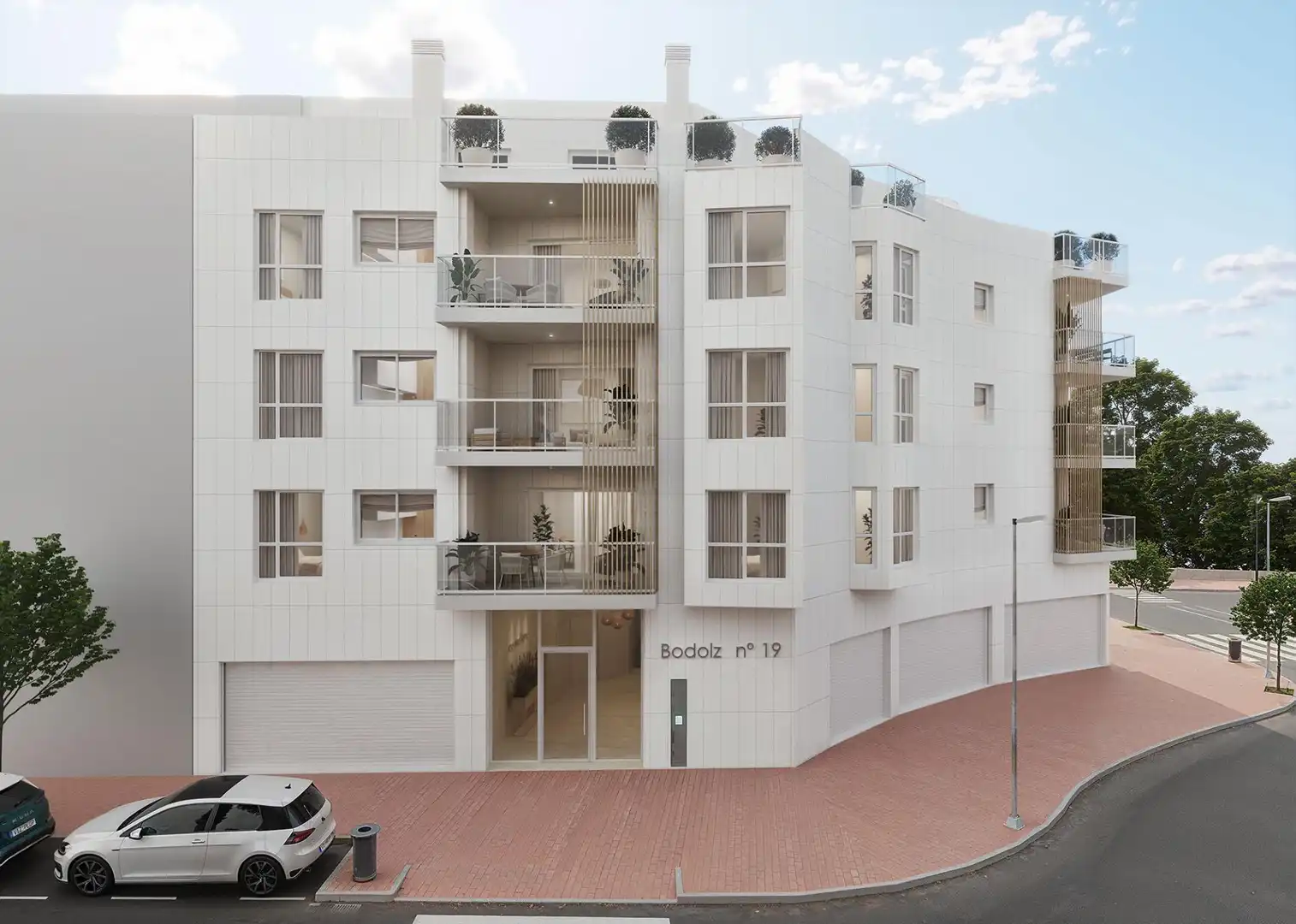 Vista exterior de Piso en venta en Benicasim / Benicàssim con Calefacción, Terraza y Trastero