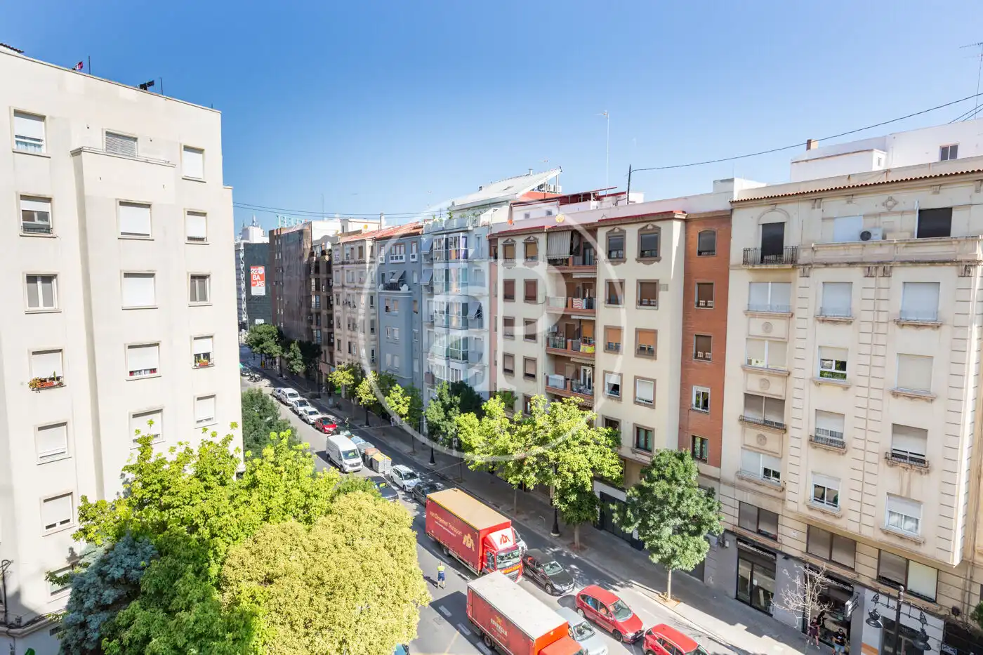 Vista exterior de Pis de lloguer en Valencia amb Aire condicionat i Moblat