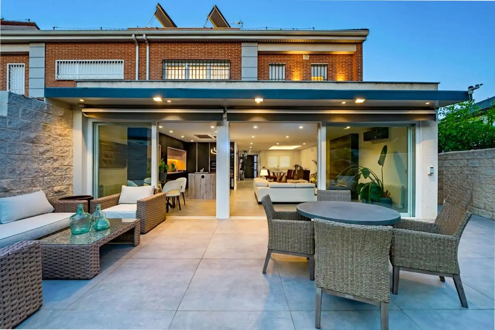 Terraza de Casa adosada en venta en Torrejón de la Calzada con Aire acondicionado, Calefacción y Terraza