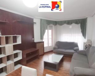 Living room of Flat for sale in Salamanca Capital  with Heating, Parquet flooring and Furnished