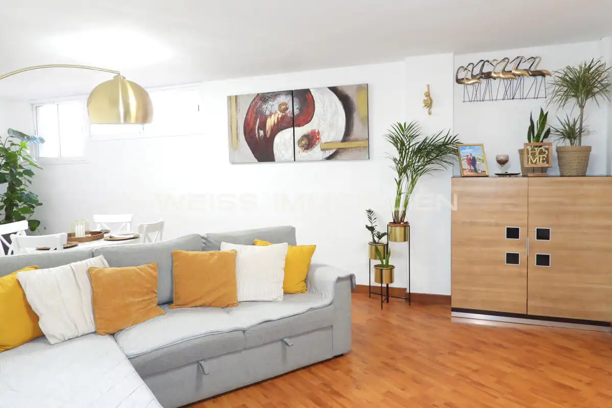 Sala de estar de Piso en venta en El Sauzal