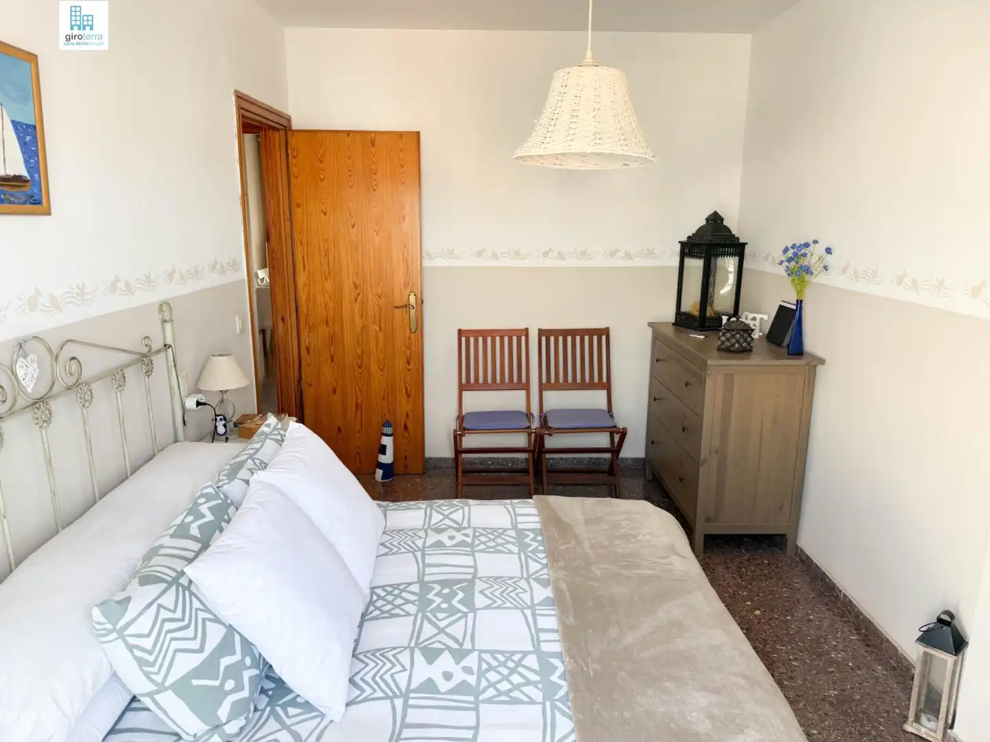 Schlafzimmer von Dachboden zum Verkauf in Blanes mit Terrasse
