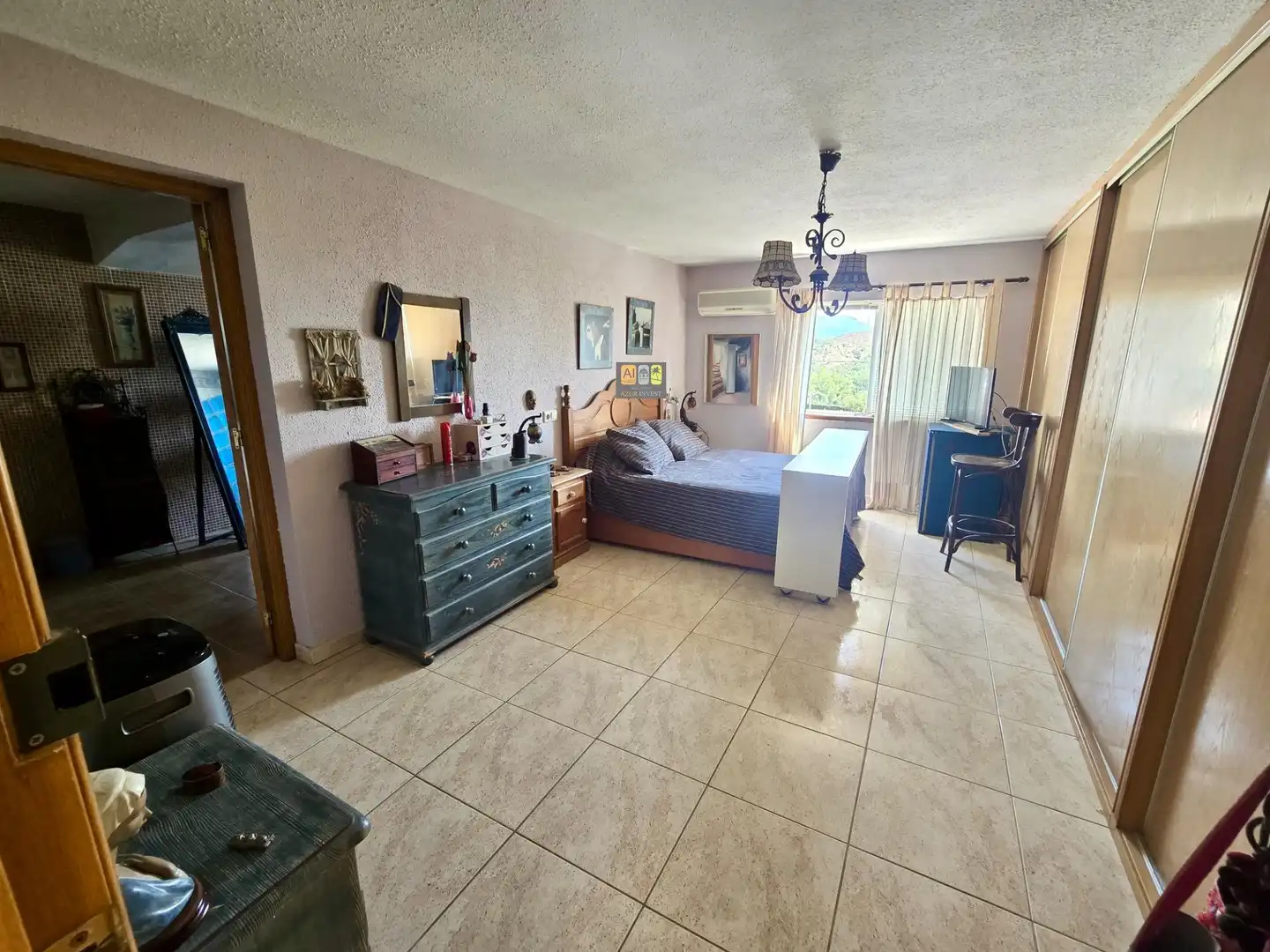 Habitación de Casa o chalet en venta en La Nucia con Aire acondicionado, Jardín privado y Terraza