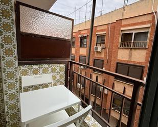 Balcony of Flat to rent in Silla  with Furnished and Balcony