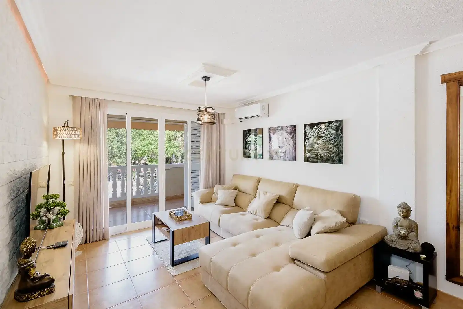 Sala de estar de Piso en venta en Santa Eulària 