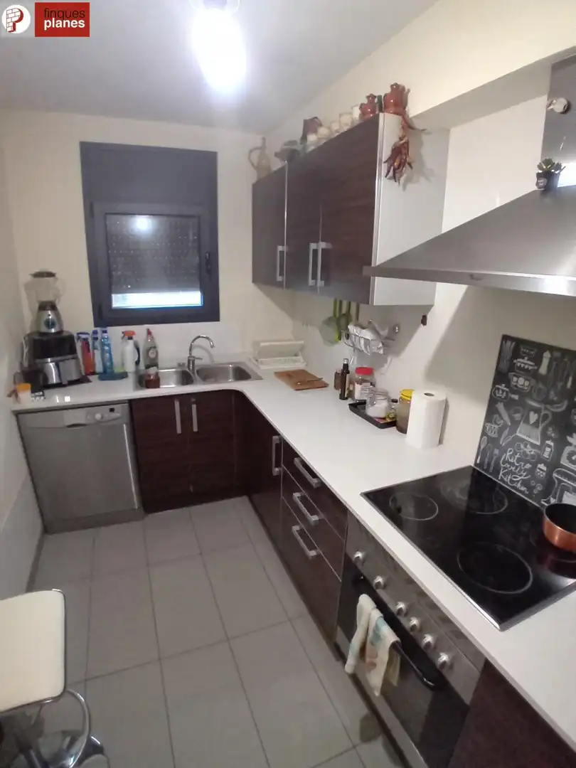Kitchen of Flat for sale in Montferrer i Castellbò  with Terrace, Furnished and Balcony