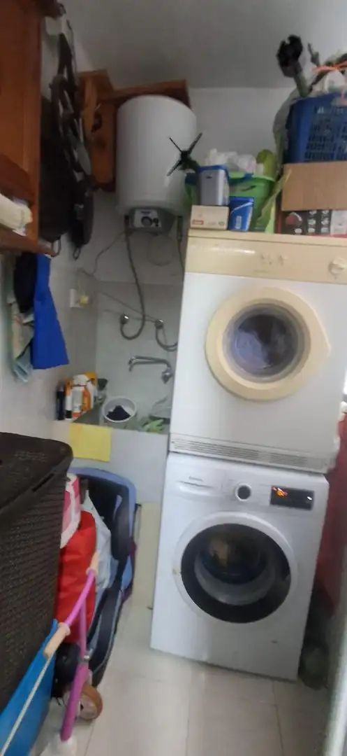 Kitchen of Flat for sale in Cullera  with Air Conditioner, Furnished and Balcony