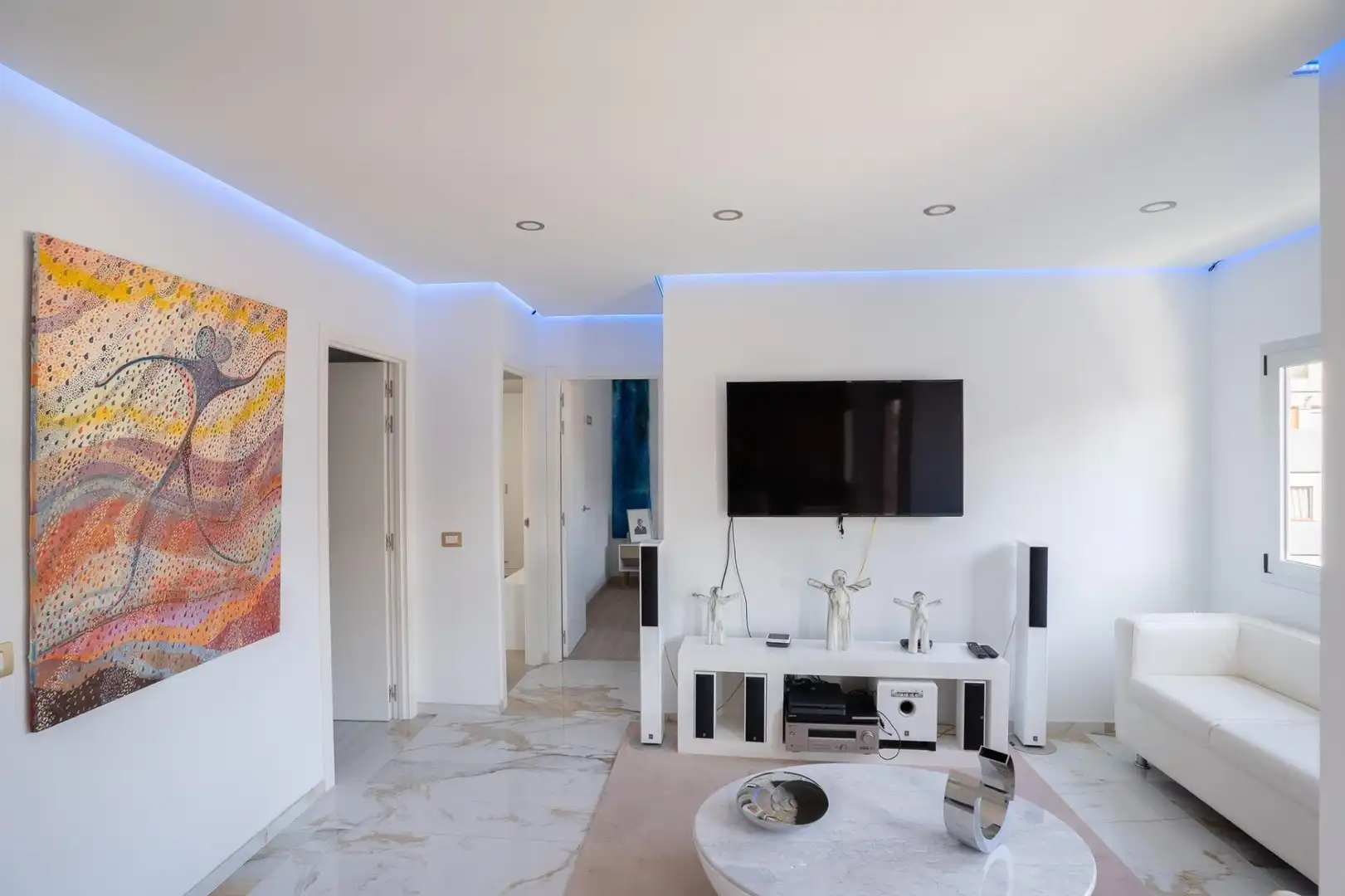 Sala d'estar de Àtic en venda en Santa Cruz de Tenerife amb Terrassa, Moblat i Balcó