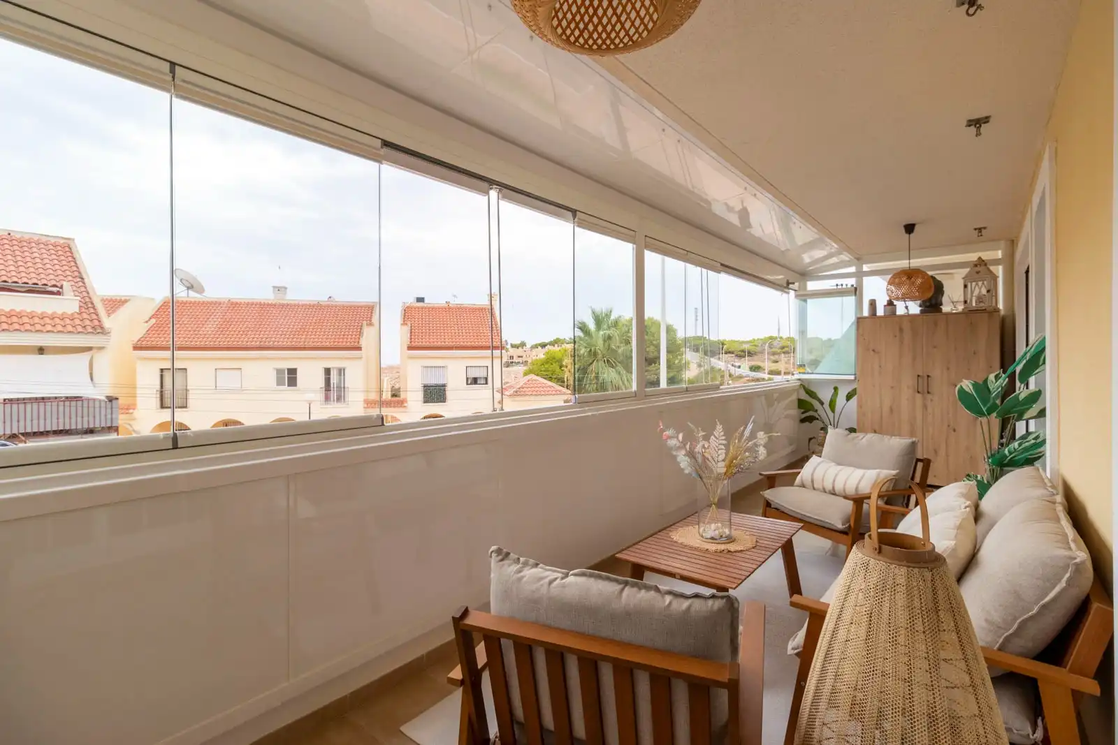Terrace of Flat for sale in Santa Pola  with Furnished and Community pool