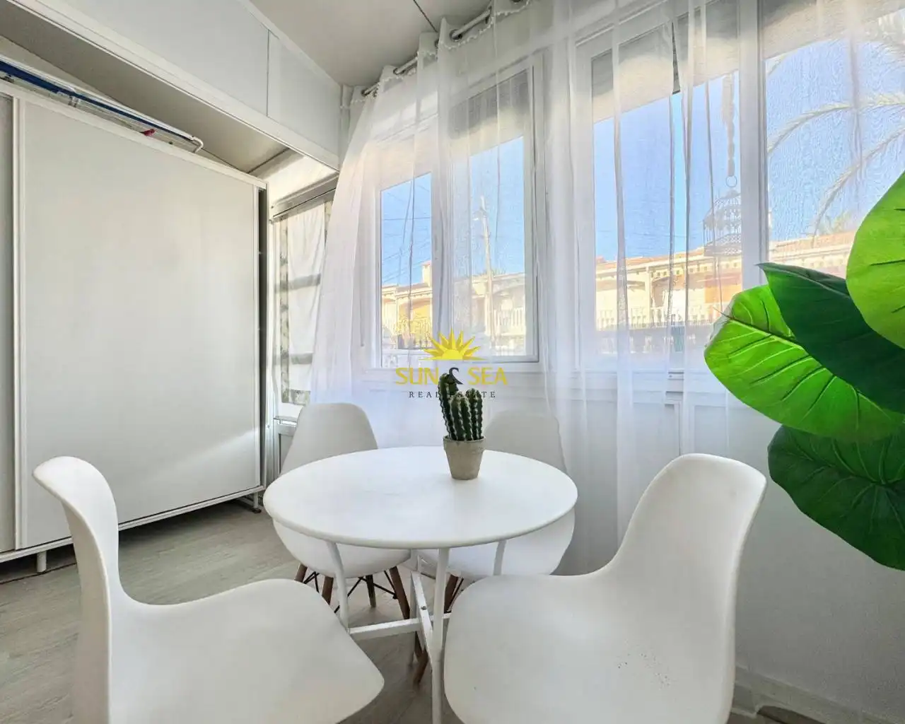 Dining room of Apartments for sale in Santa Pola  with Heating, Parquet flooring and Terrace