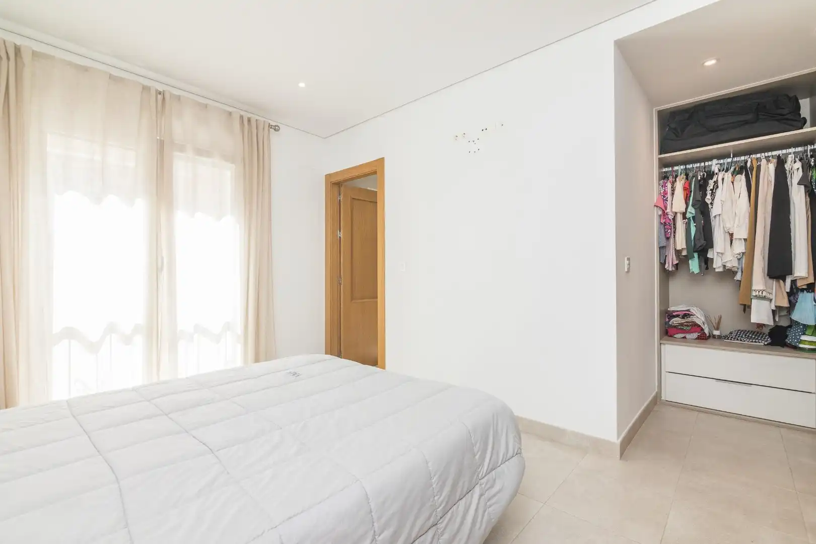 Bedroom of Flat for sale in Elche / Elx  with Air Conditioner, Heating and Storage room