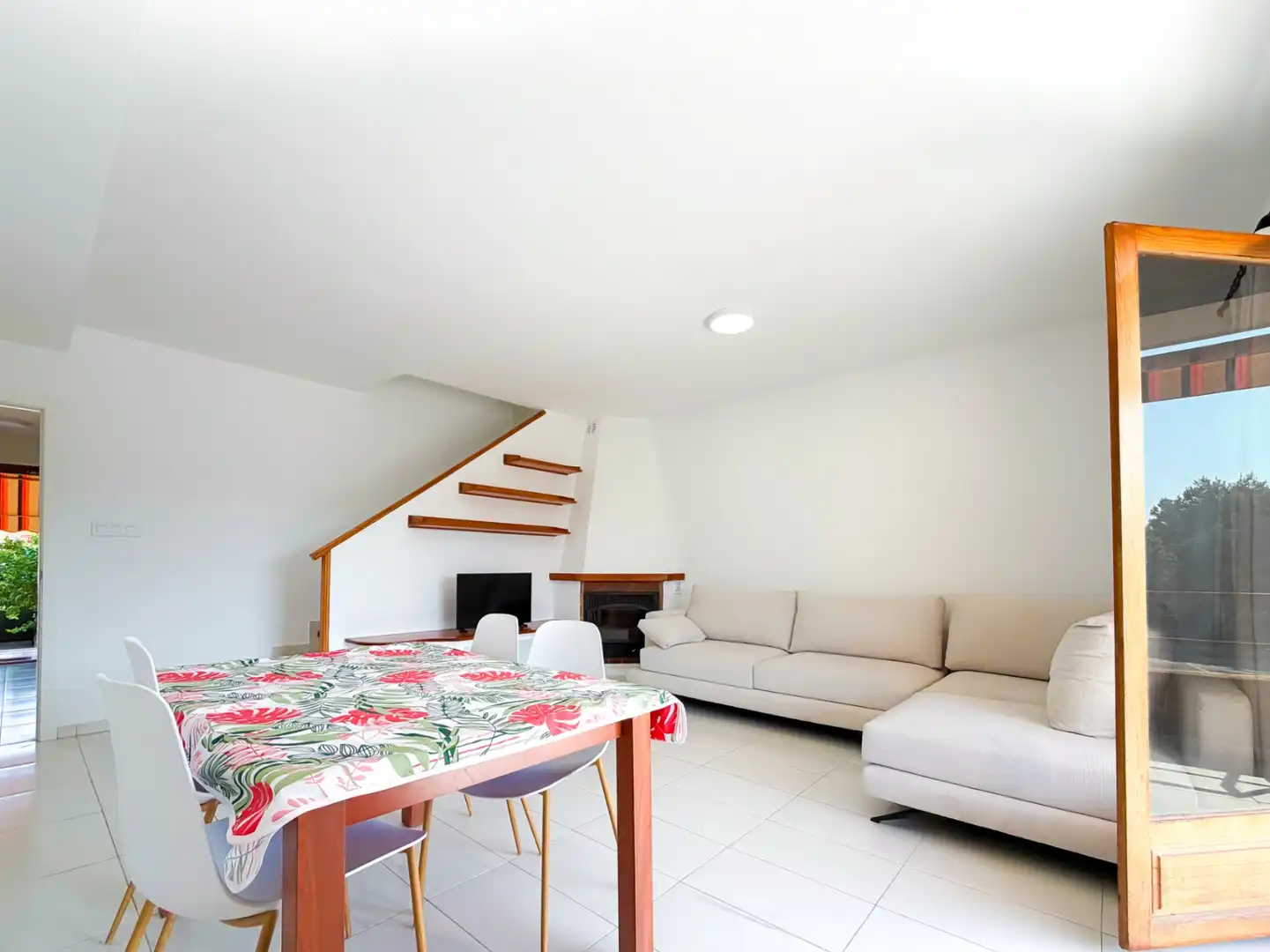 Sala de estar de Casa o chalet de alquiler en Sant Joan d'Alacant con Terraza y Piscina