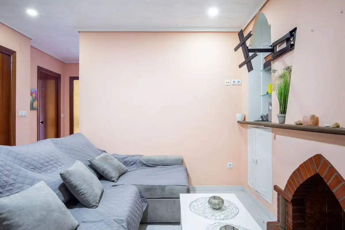 Wohnzimmer von Erdgeschoss zum Verkauf in Sagunto / Sagunt mit Heizung, Terrasse und Abstellraum