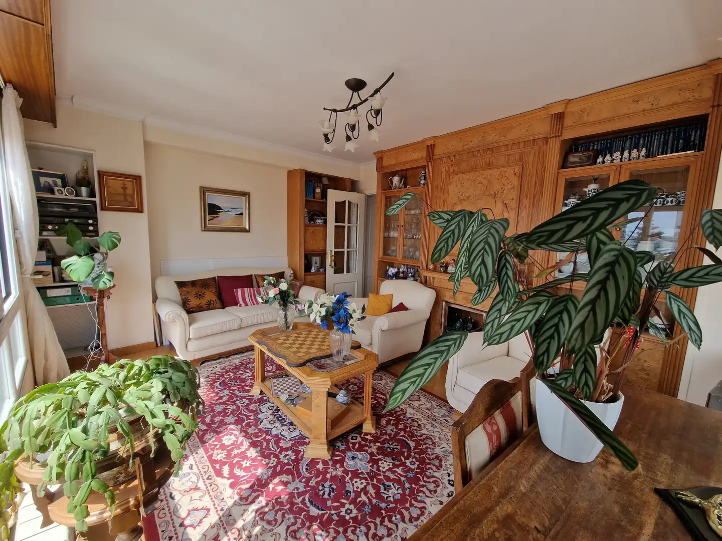 Living room of Flat for sale in Ferrol  with Heating and Terrace