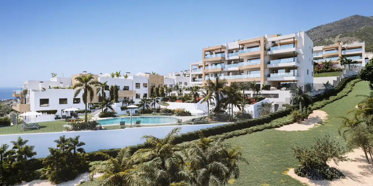 Vista exterior de Apartamento en venta en Benalmádena con Aire acondicionado, Terraza y Trastero