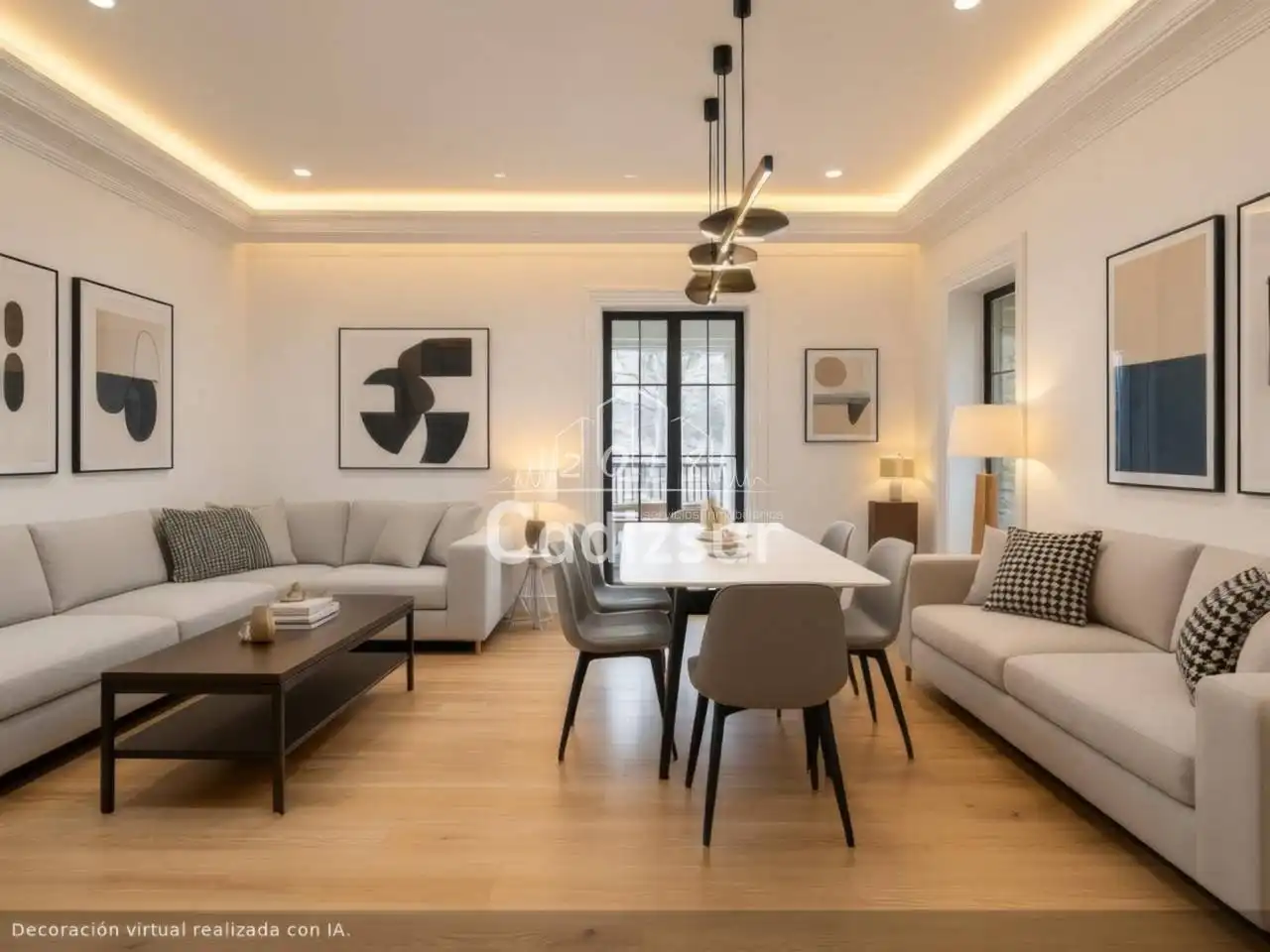 Wohnzimmer von Wohnung zum Verkauf in Cádiz mit Klimaanlage und Terrasse