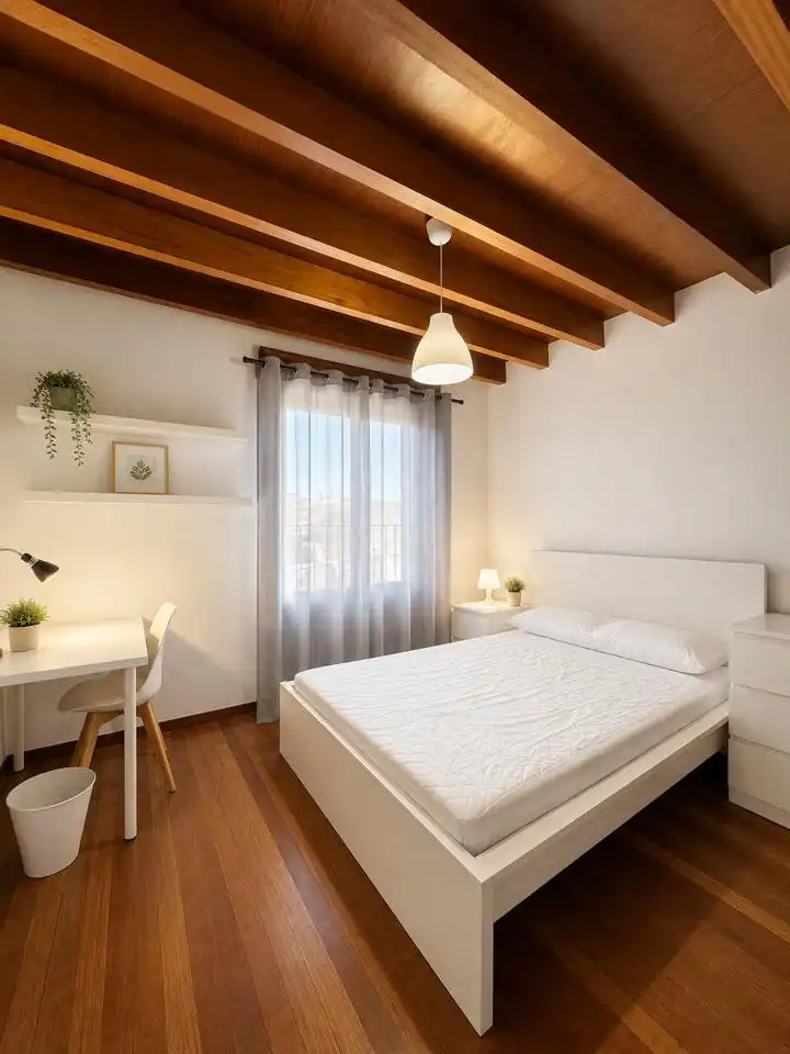 Schlafzimmer von Haus oder Chalet zur Miete in Segovia mit Heizung, Terrasse und Möbliert