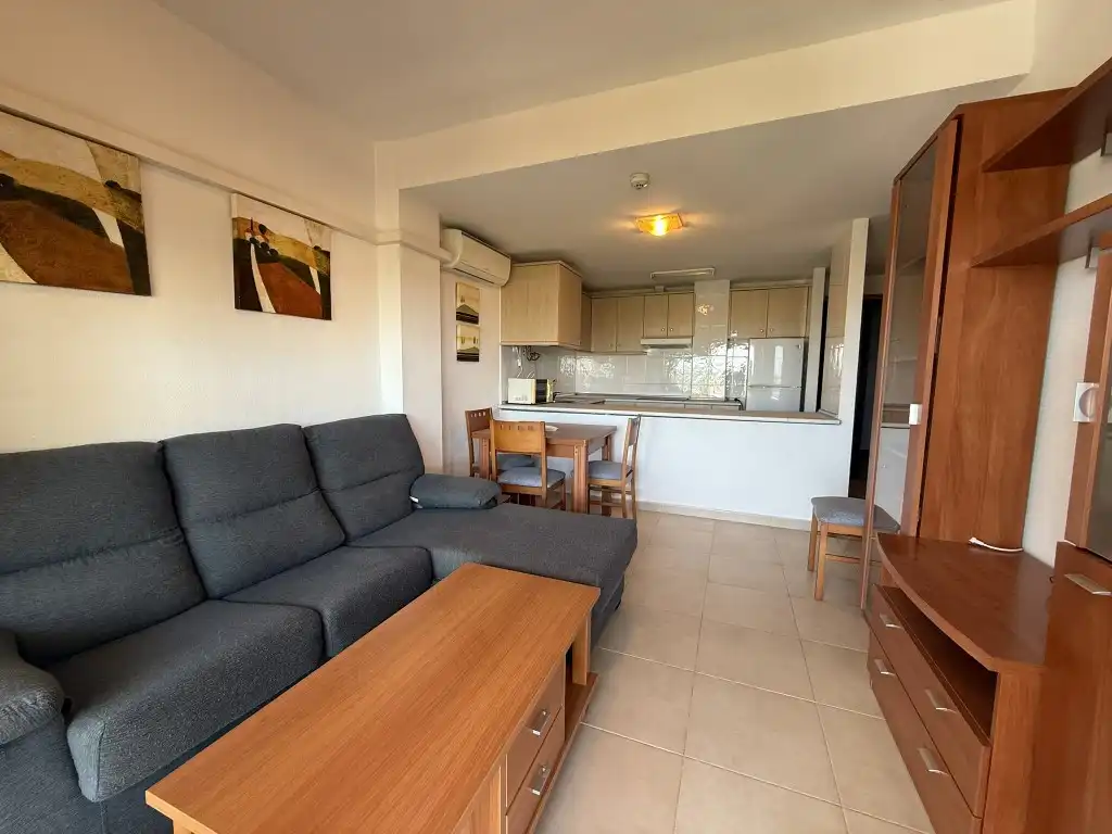 Sala de estar de Apartamento en venta en La Manga del Mar Menor con Piscina