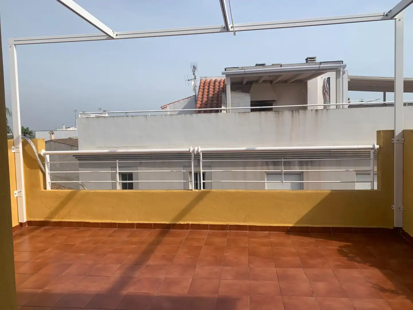 Terrasse von Dachboden zum Verkauf in Chilches / Xilxes mit Klimaanlage und Terrasse