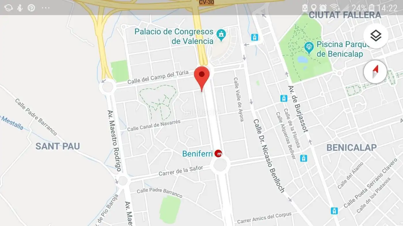 Einzelparkplatz zum Verkauf in Avinguda de les Corts Valencianes 45a, imagen 3