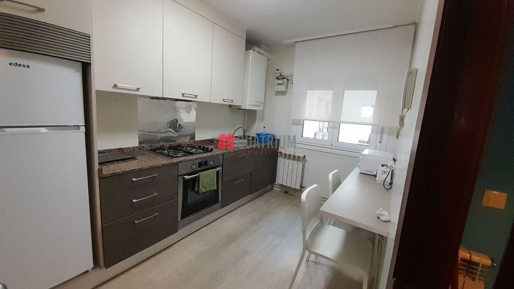Kitchen of Flat for sale in Santiago de Compostela   with Heating and Storage room